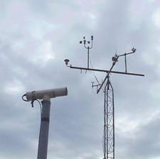 Sensors on top of ATG Bldg.