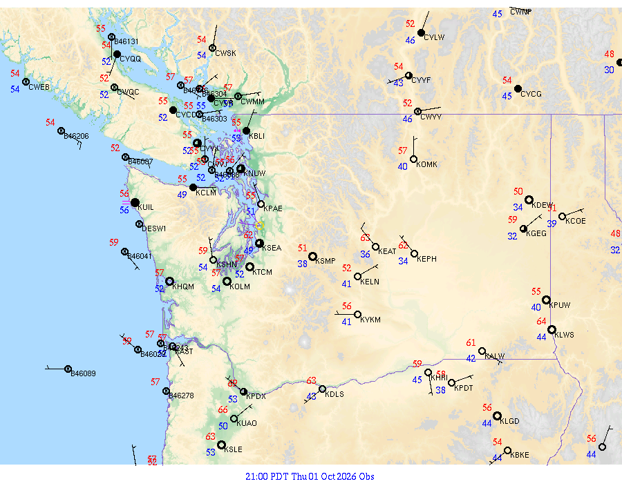 Washington surface weather observations from 20261002