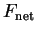 $F_{\rm net}$