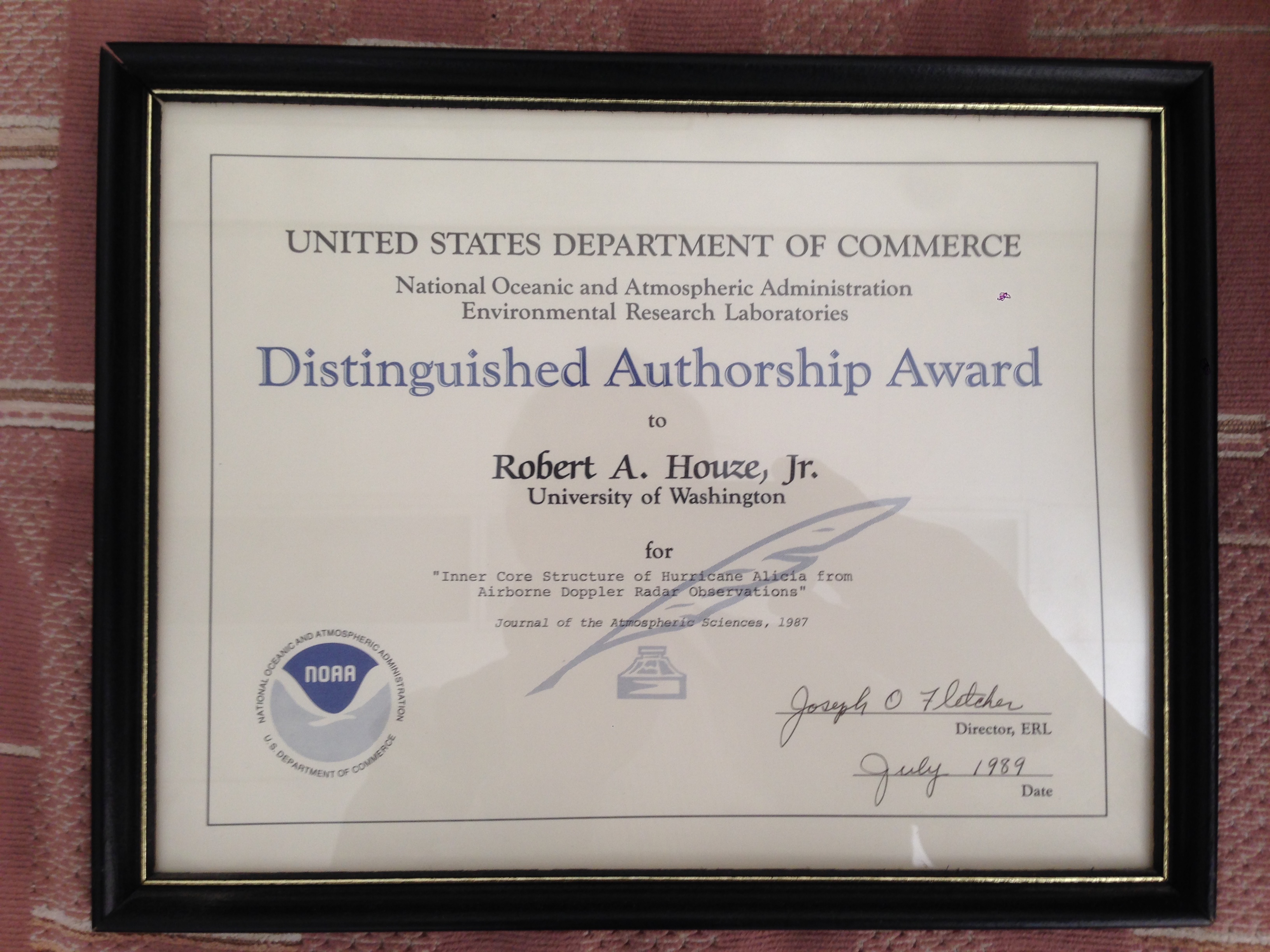 NOAA award