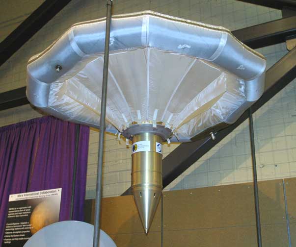 Meteorology Network (MetNet) "mechanical breadboad" lander from Finland