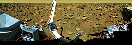 [Image of Viking 2 Landing Site]