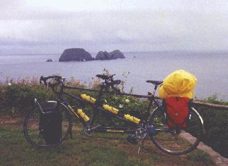 Picture of Tandem on Oregon Coast